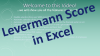 Aktienbewertungsvorlage nach der Levermann-Strategie in Excel