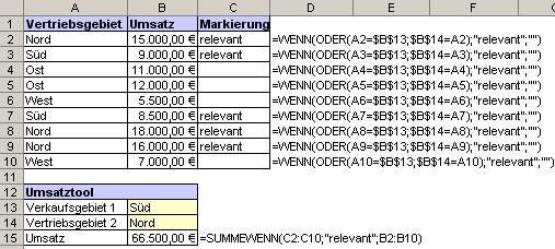 Beispiel Funktion: Oder