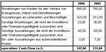 Cash Flow Berechnung Direkte Und Indirekte Methode